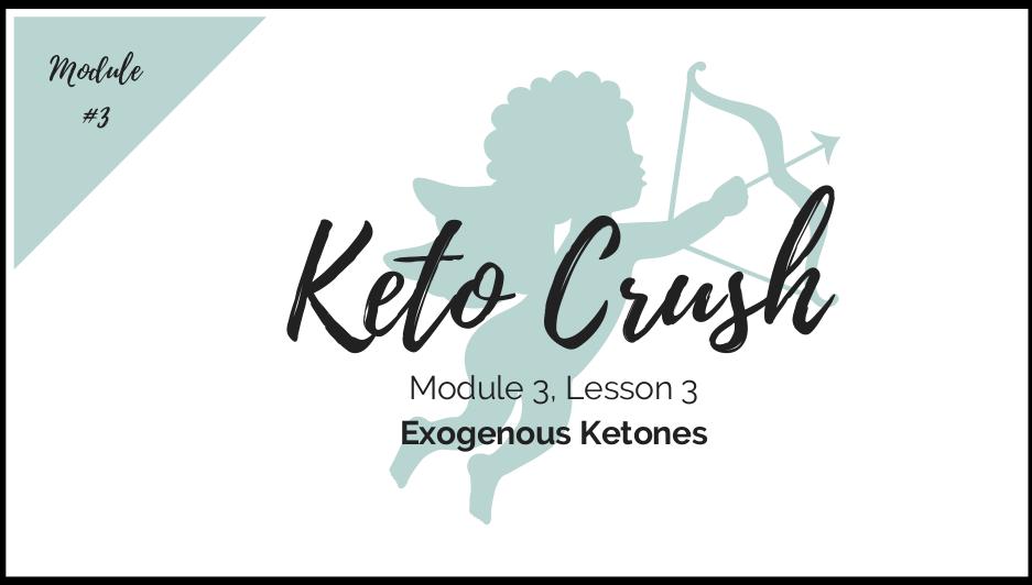 Lesson 3: Exogenous Ketones